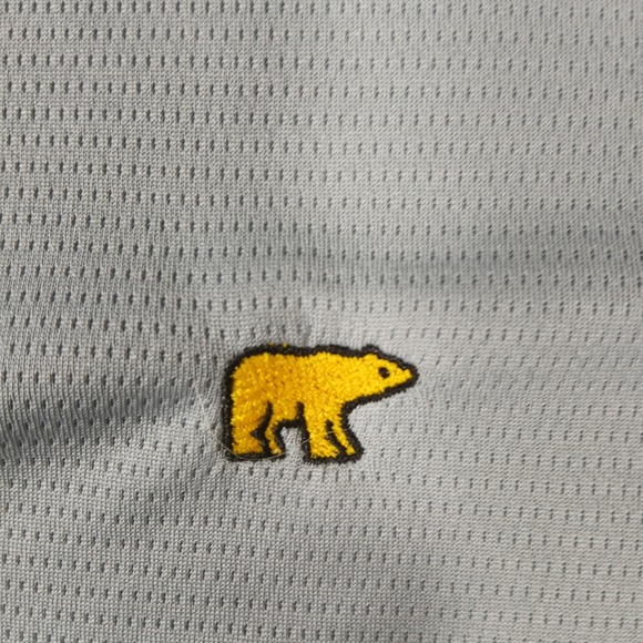 Jack Nicklaus Mens Golden Bear Performance Golf Polo Shirt Light Blue Large L - Picture 5 of 8